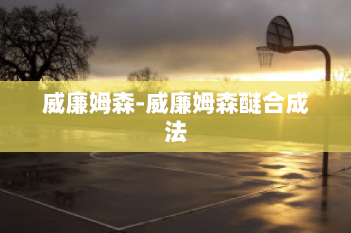 威廉姆森-威廉姆森醚合成法